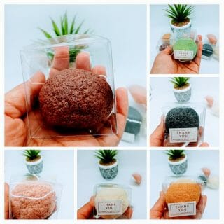 LVP éponge visage 100% konjac PUR