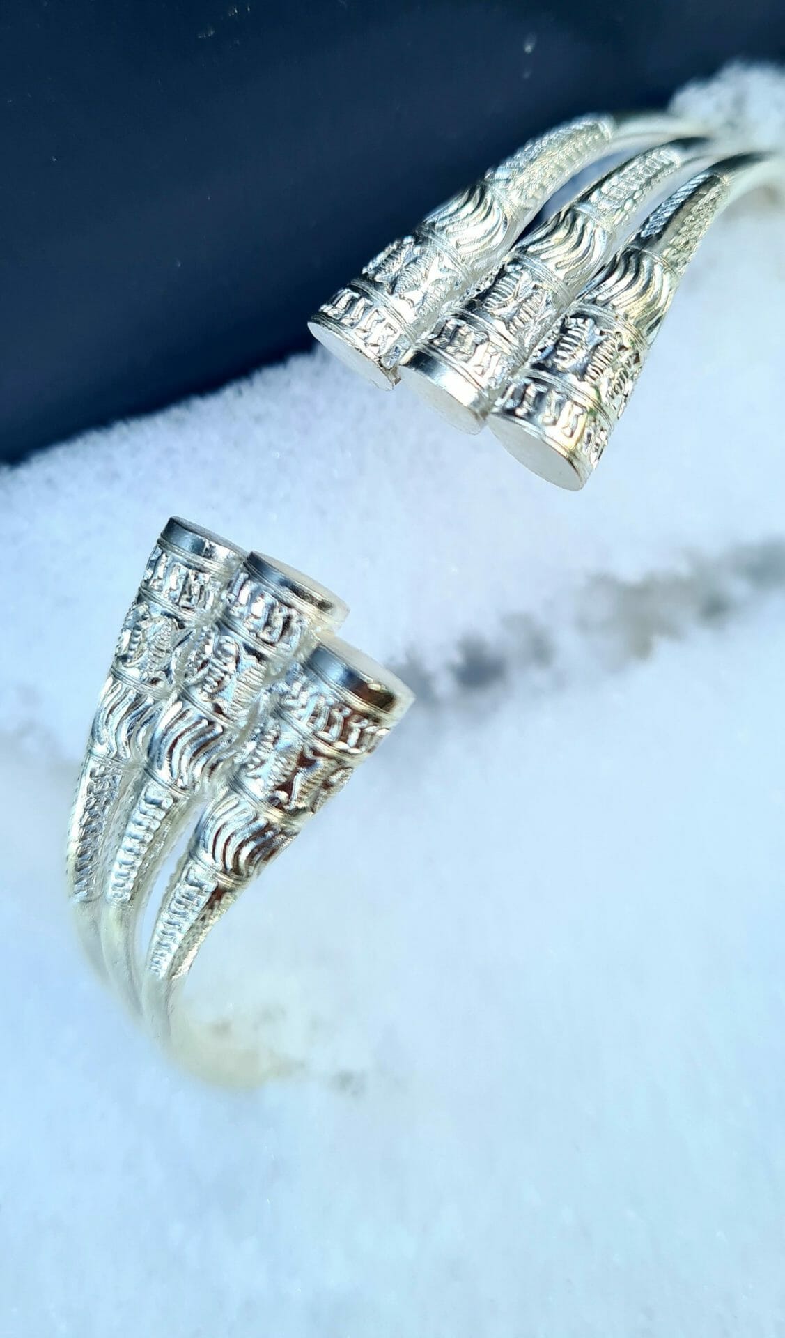 Ensemble bracelet et bague "telo vangovango" en Argent 100% artisanal – Image 7