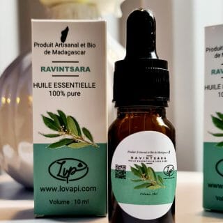 Huile essentielle Ravintsara 100% Bio de Madagascar