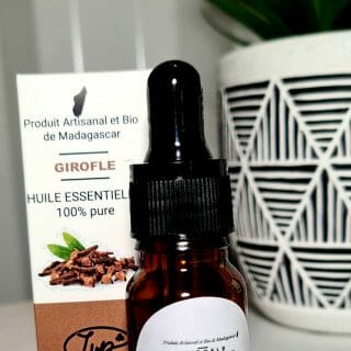 Huile essentielle de clou de girofle 100% pure et Bio de Madagascar-LVP