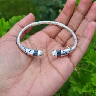 Bracelet vangovango za mba misy Argent 100% artisanal