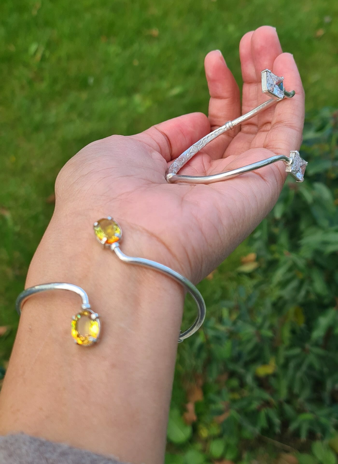 Bracelet vangovango en forme de serpent 100% Argent-20cm