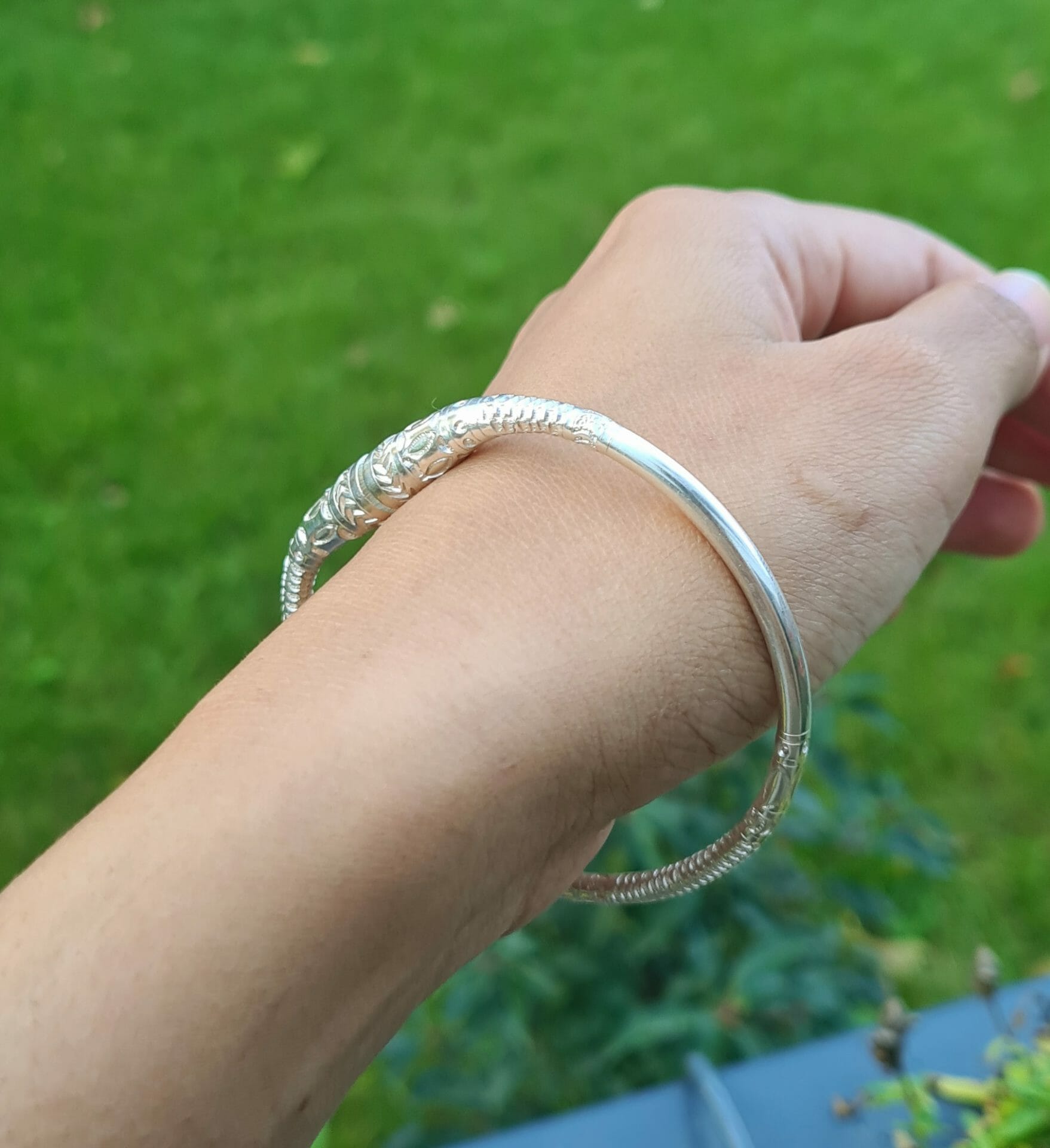 Bracelet Vangovango saccalava classique 100% en argent pour homme – Image 6