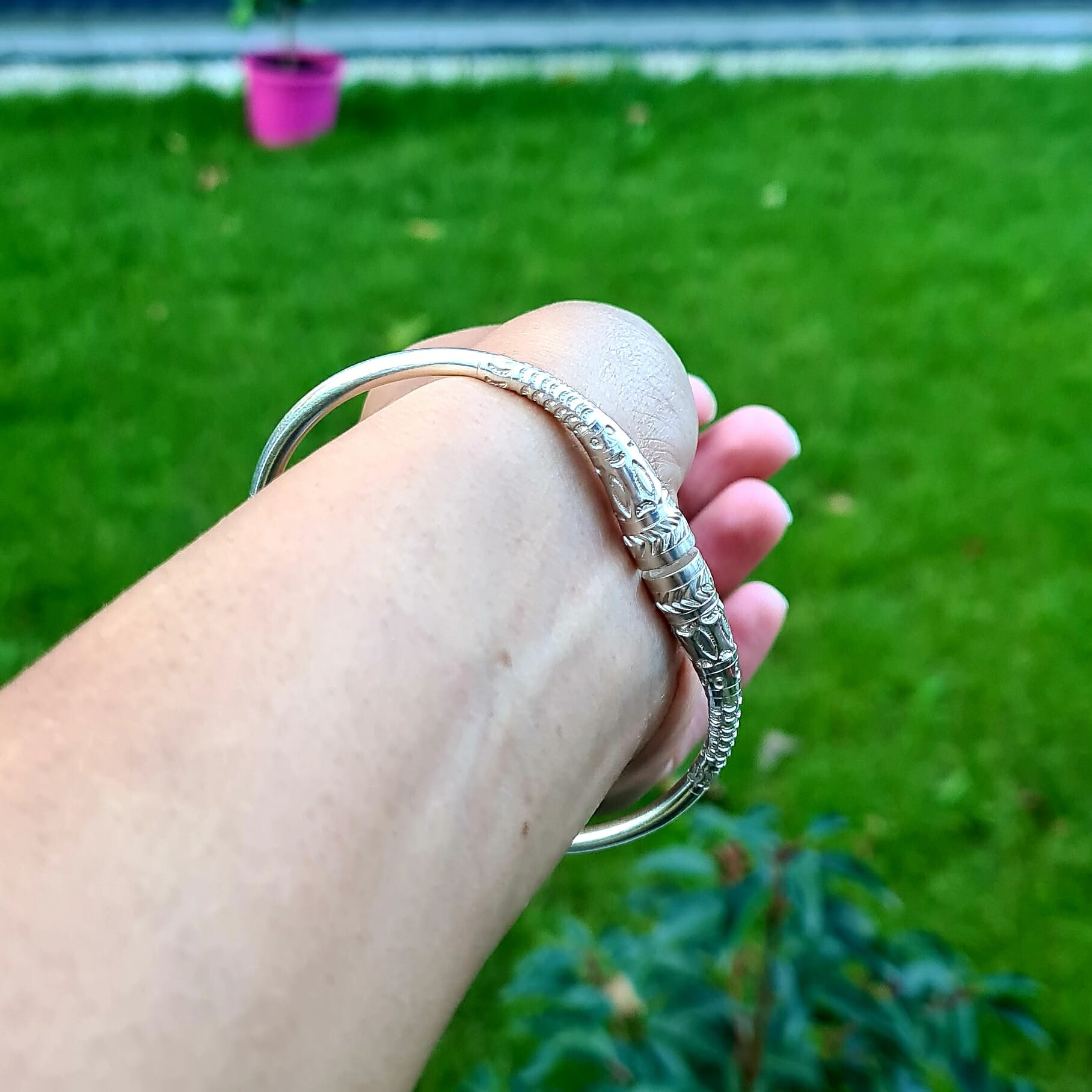 Bracelet Vangovango saccalava classique 100% en argent pour homme