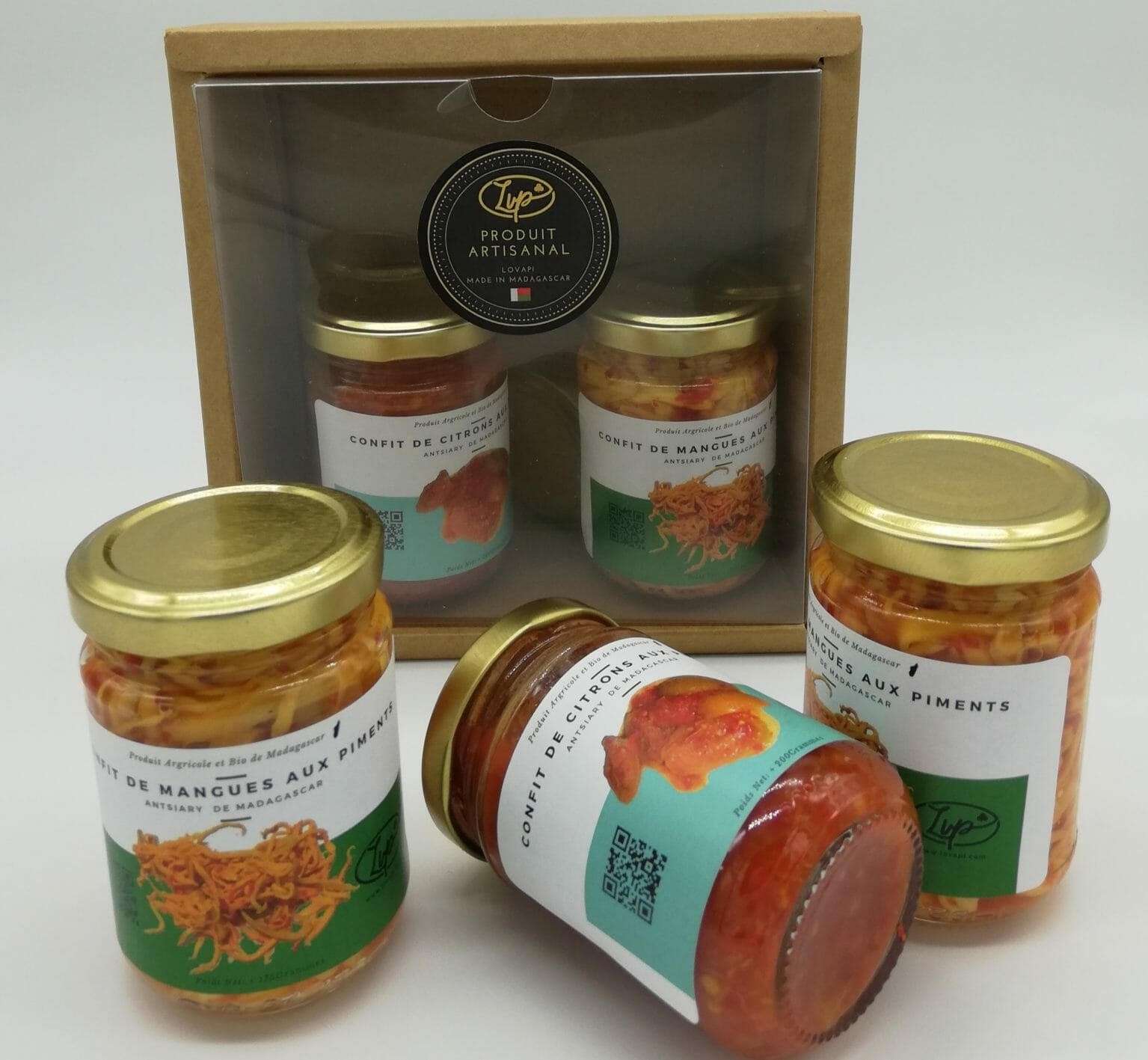 Coffret délice de Madagascar en pot - LVP