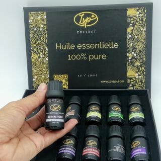 LVP coffret d'huiles essentielles  aromathérapie (100% pure)