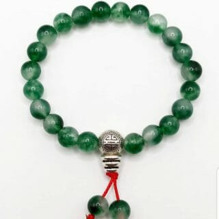 Bracelet "Jade" en pierre naturelle- Madagascar