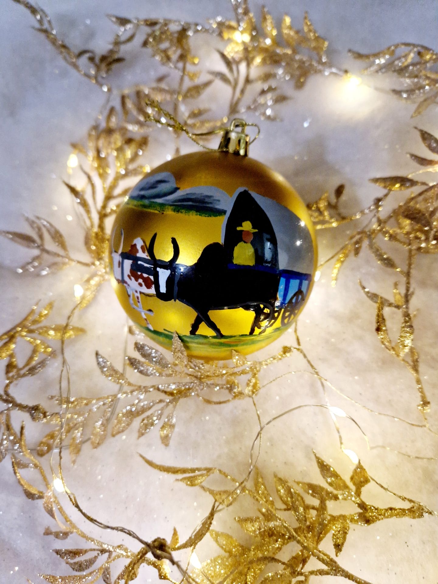 6 Boules de Noël/ décoration de Noël/collection NOËL ARTISANAL/ Madagascar – Image 17