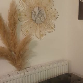 miroir fleur fait main