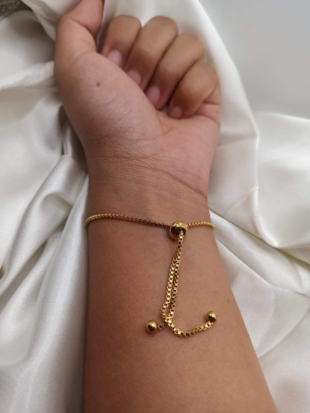 Bracelet œil de tigre rose 💕 pierre naturelle/ Madagascar – Image 3