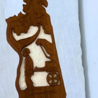 Sculpture en Bois de Madagascar