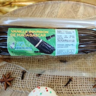 250gr de gousses de Vanille bourbon de Madagascar 16-18cm Gourmet/Premium/Collection VAVASAHA