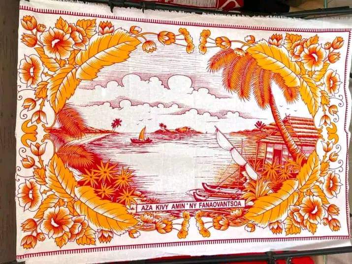 1 Salova/LAMBAOINE/Pagne traditionnel Malagasy – Image 6