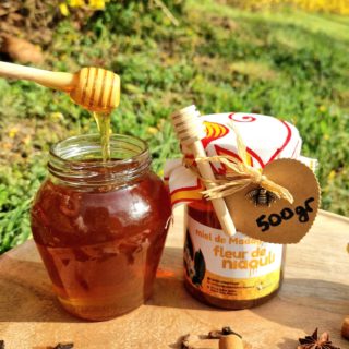 500gr de Miel de Niaouli/ Miel de Sud-est/ miel de Manakara/ Madagascar