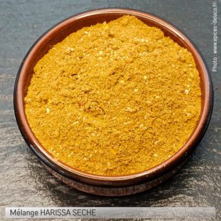 HARISSA SECHE 1000g PRO ... mélange d'épices, herbes aromatiques, condiments, piments