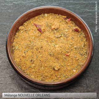 NOUVELLE ORLEANS 115g M ... mélange d'épices, herbes aromatiques, condiments, piments