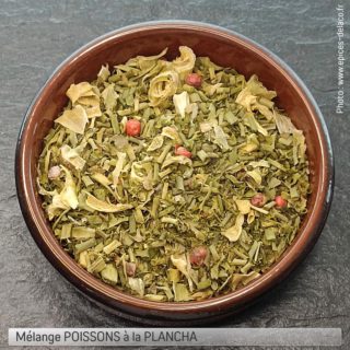 POISSON A LA PLANCHA 140g L ... mélange d'épices, herbes aromatiques, condiments, piments