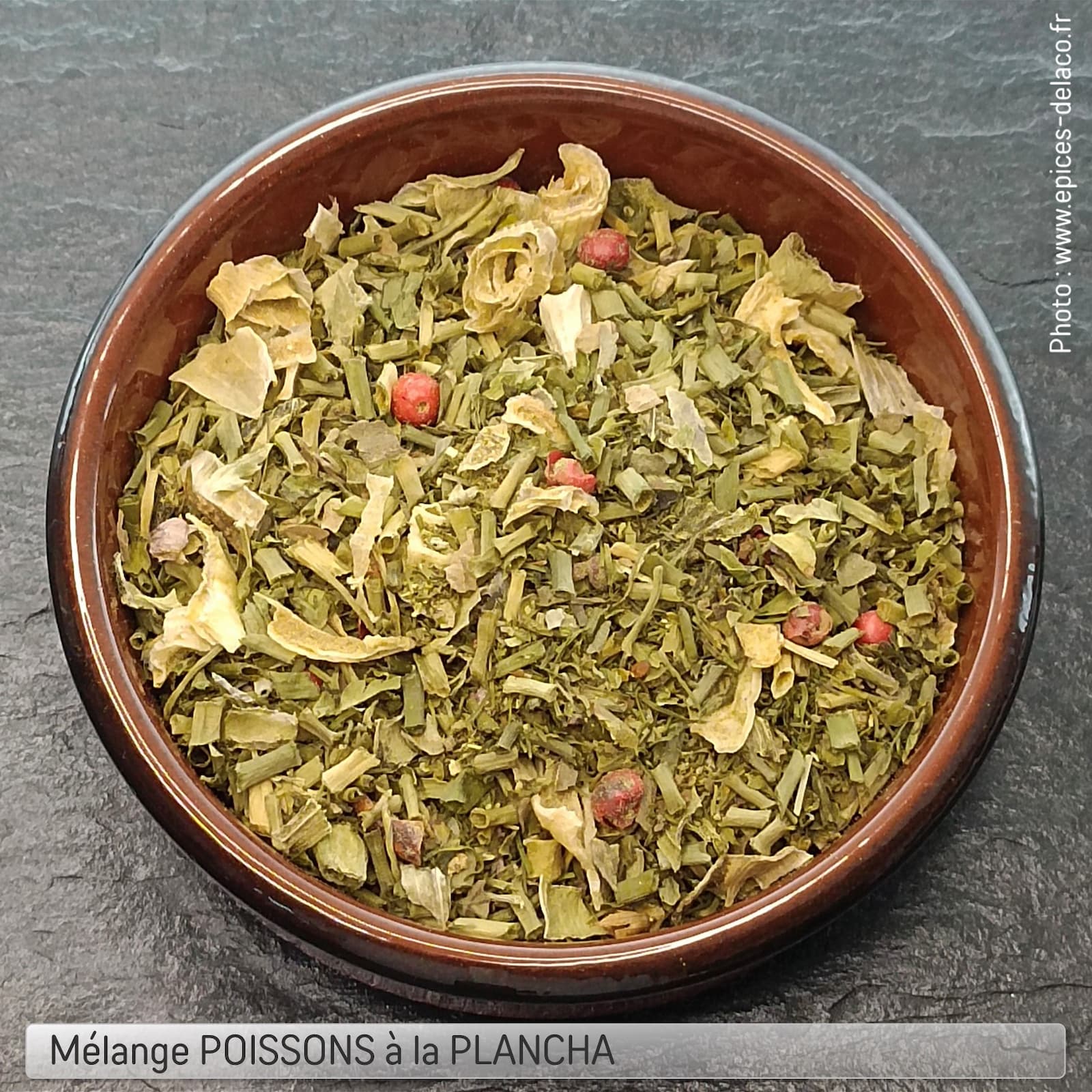 POISSON A LA PLANCHA 280g XL ... mélange d'épices, herbes aromatiques, condiments, piments