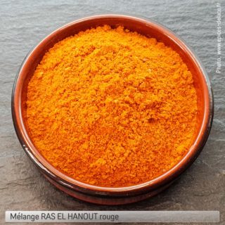 RAS EL HANOUT rouge 130g M ... mélange d'épices, herbes aromatiques, condiments, piments