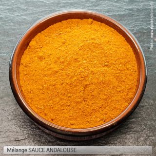 Sauce ANDALOUSE 150g M ... mélange d'épices, herbes aromatiques, condiments, piments