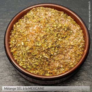 SEL à la MEXICAINE 340g L ... mélange d'épices, herbes aromatiques, condiments, piments