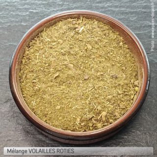 VOLAILLE ROTIE 320g XL ... mélange d'épices, herbes aromatiques, condiments, piments
