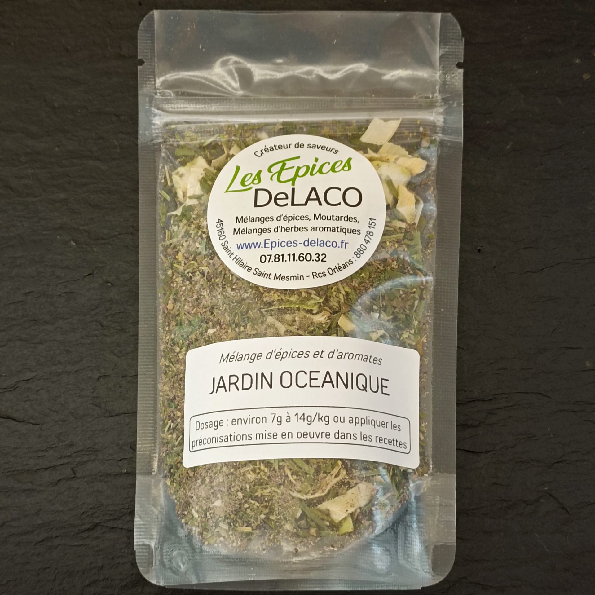 JARDIN OCEANIQUE 720g PRO ... mélange d'épices, herbes aromatiques, condiments, piments – Image 4