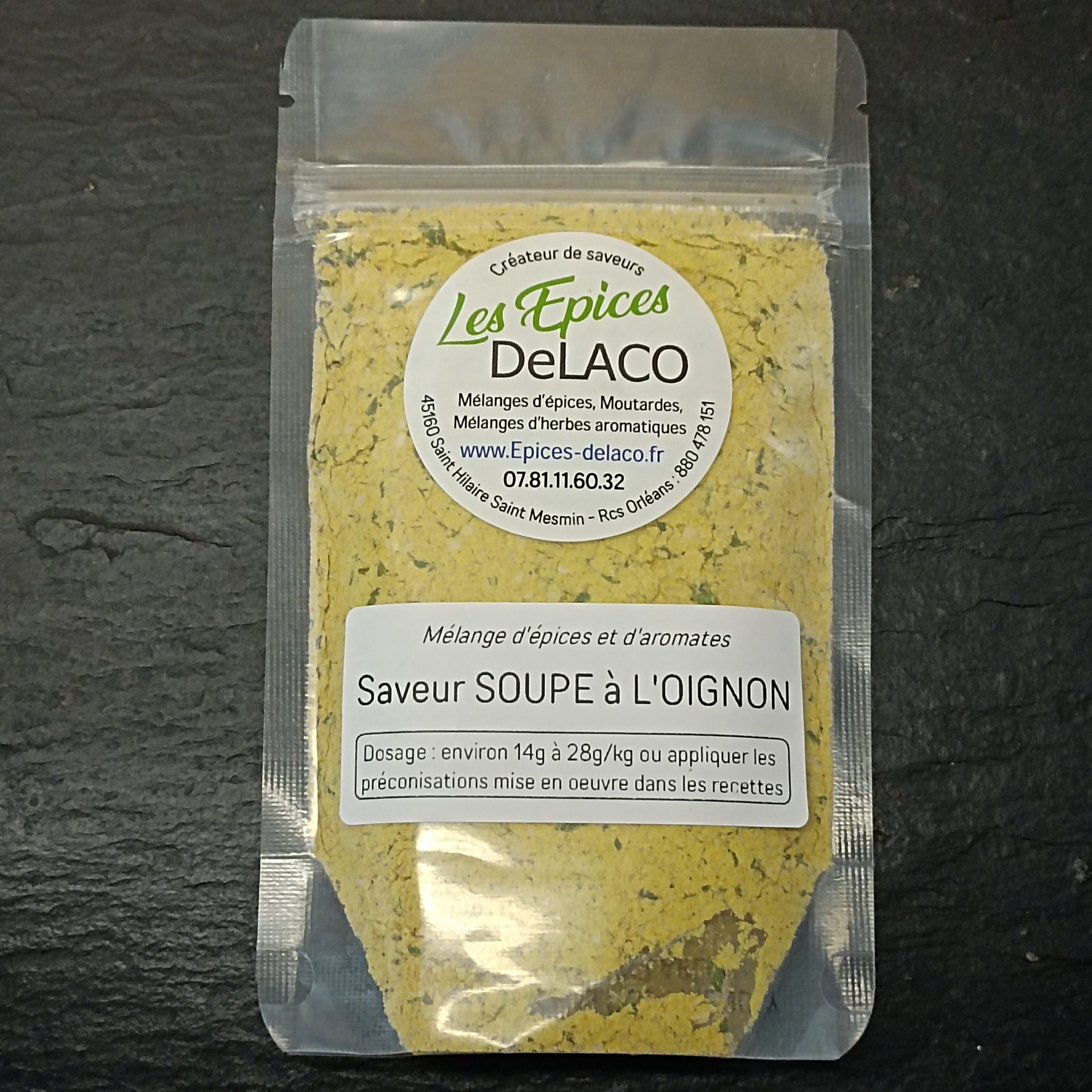 Saveurs SOUPE à L'OIGNON 270g L ... mélange d'épices, herbes aromatiques, condiments, piments – Image 4