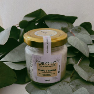 Huile de coco parfum Vanille - VAKANA MG