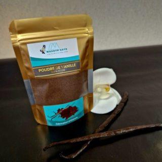 25gr Poudre de la Vanille bourbon 100% de Madagascar-Gourmet/Premium/Collection VAVASAHA