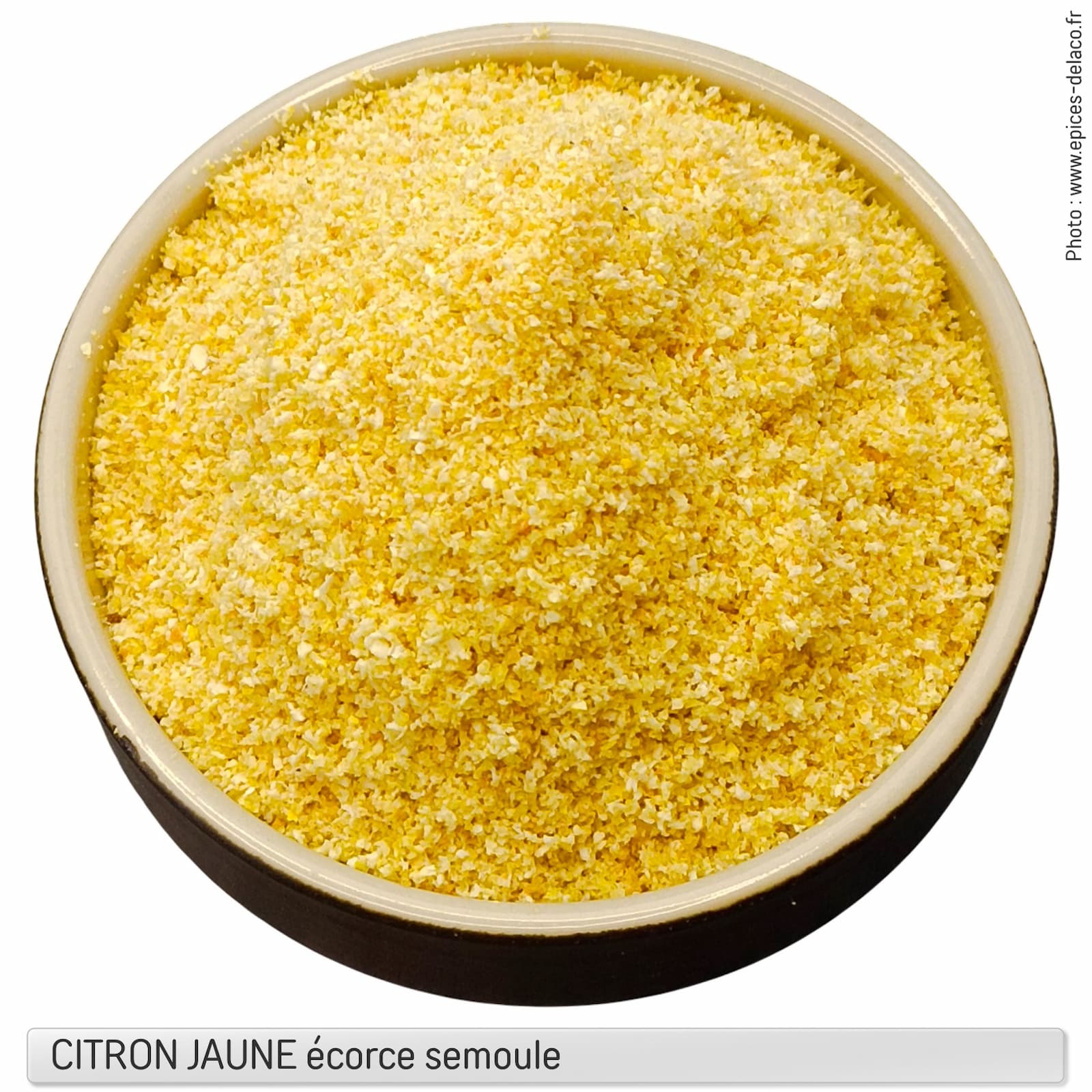 CITRON JAUNE écorce semoule - 200g - L...fruit sec, fruit séché – Image 2