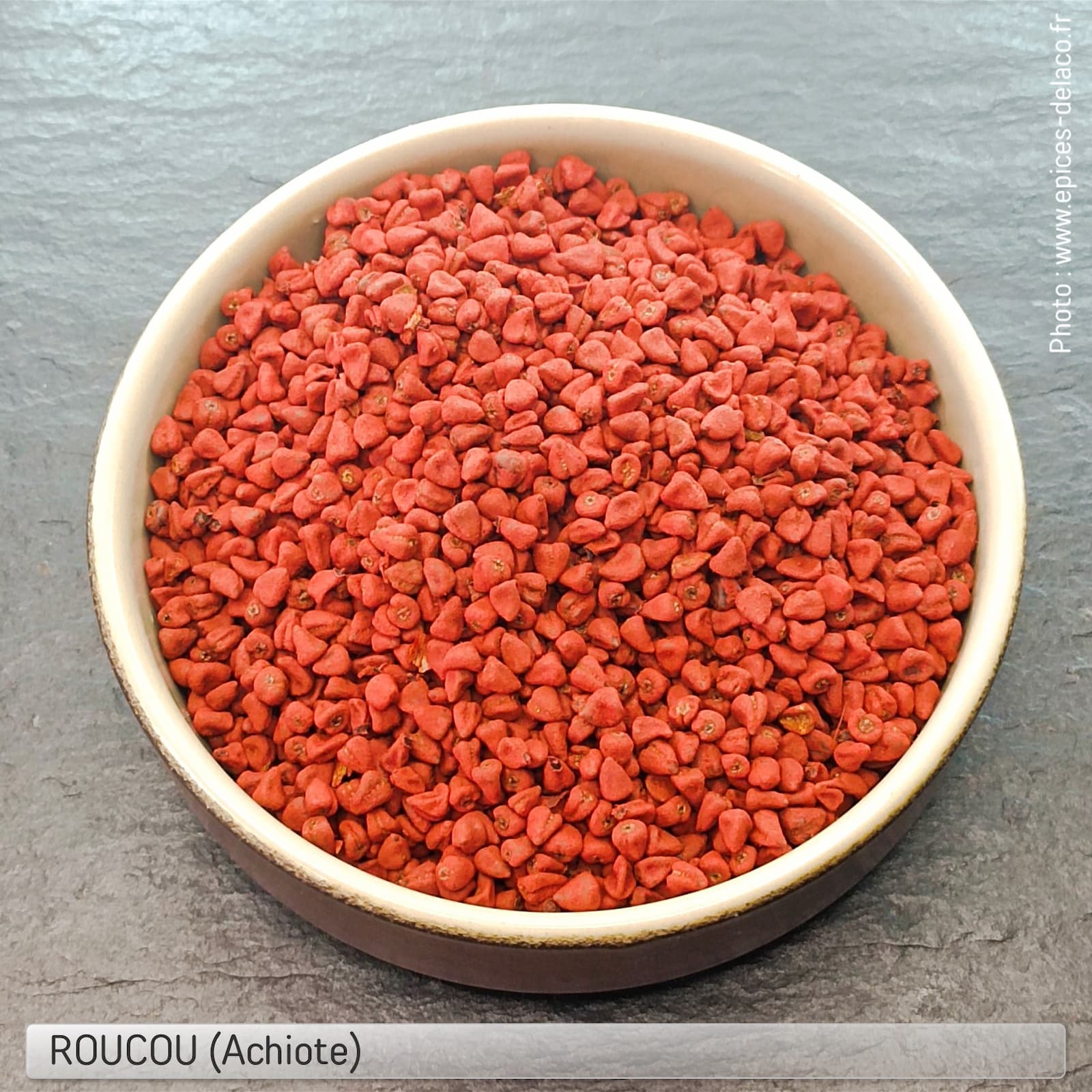 ROUCOU (achiote) 190g M ... mélange d'épices, herbes aromatiques, condiments, piments