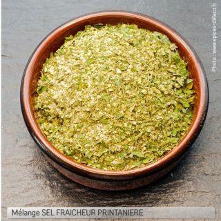 SEL FRAICHEURS PRINTANIERES 145g M ... mélange d'épices, herbes aromatiques, condiments, piments