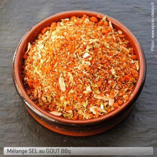 SEL au GOUTS BBQ 740g XL ... mélange d'épices, herbes aromatiques, condiments, piments